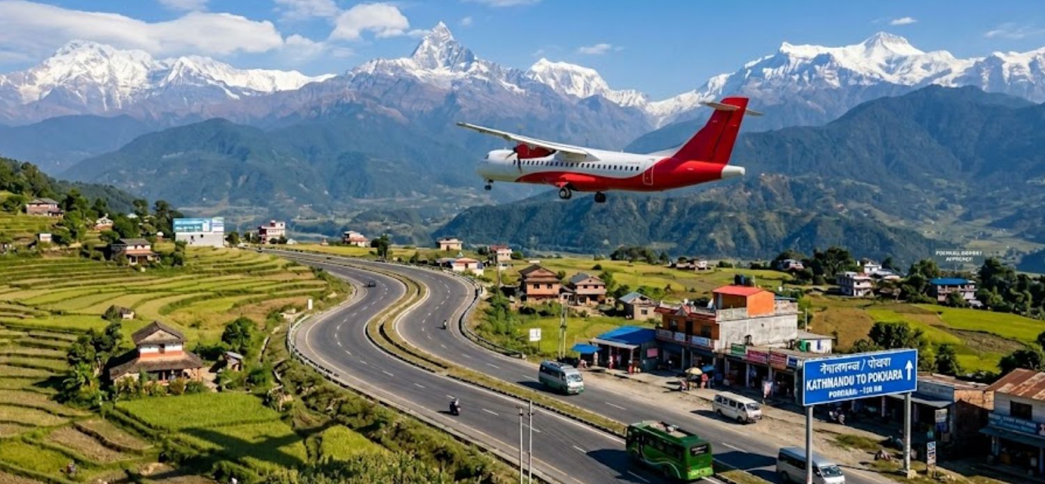 Fly or Drive Kathmandu to Pokhara?